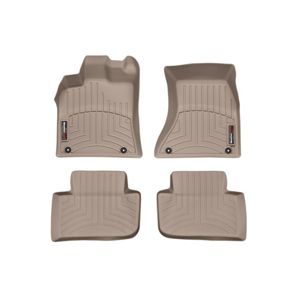 Weathertech Front and Rear Floorliners, 45230-1-3 45230-1-3 - main